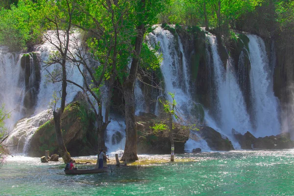 Kravice Falls Miracle Nature Bosnia Herzegovina Kravice Waterfalls Originally Known — Stock Photo, Image