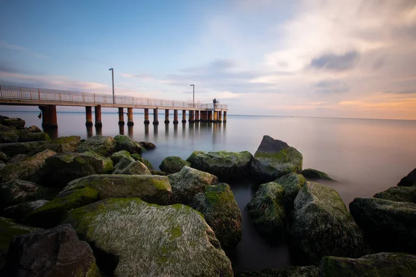 Florya Strand Lange Termijn Strand — Stockfoto