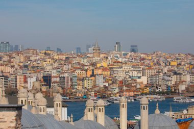 Galata Kulesi ve İstanbul Görüşü / Türkiye