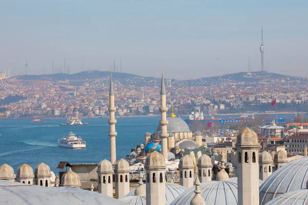 Galata塔和Ip Org View 土耳其 — 图库照片