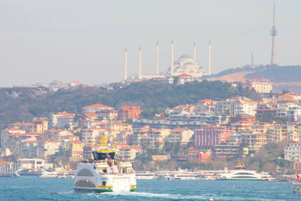 Galata Turm Und Istanbul Blick Türkei — Stockfoto