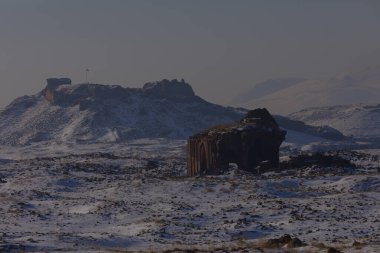 Tarihi Ani Harabeleri ve Kış Manzaraları, Kars, Türkiye