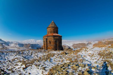 Tarihi Ani Harabeleri ve Kış Manzaraları, Kars, Türkiye