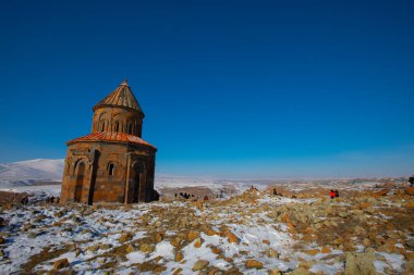 Tarihi Ani Harabeleri ve Kış Manzaraları, Kars, Türkiye