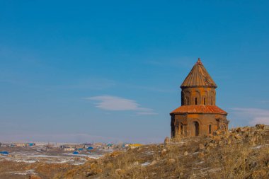 Tarihi Ani Harabeleri ve Kış Manzaraları, Kars, Türkiye