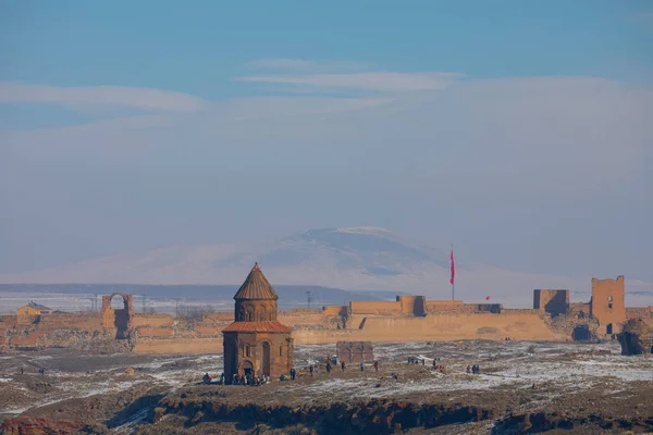 Ani Ruinen Ani Ist Eine Ruinenstadt Der Türkischen Provinz Kars — Stockfoto