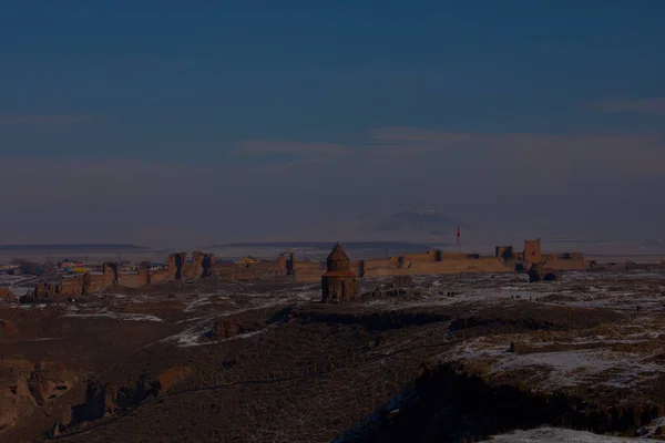 Ruinas Ani Ani Una Ciudad Ruinas Situada Provincia Turca Kars — Foto de Stock