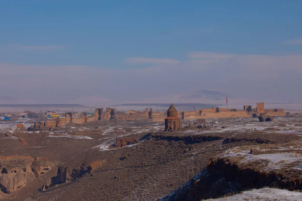 Ruinas Ani Ani Una Ciudad Ruinas Situada Provincia Turca Kars —  Fotos de Stock