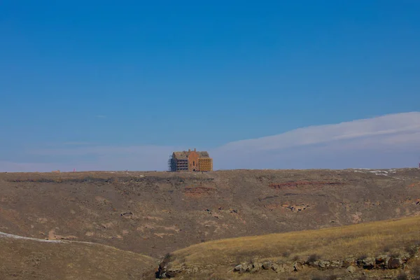 Ruinas Históricas Ani Paisajes Invierno Kars Turquía Este Puerta —  Fotos de Stock