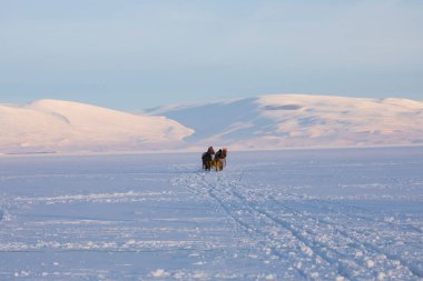 Şeytan Şatosu Ardahan, cildir gölü ve kar.