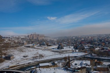Kars Şatosu ve Şehir Merkezi - Kars - Türkiye