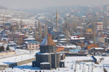 Kars Şatosu ve Şehir Merkezi - Kars - Türkiye