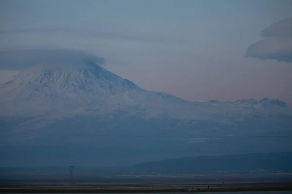 Mały Górski Ararat Wielki Górski Arararat — Zdjęcie stockowe