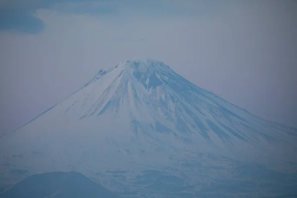 Ararat Montanha Pequena Grande Ararat Montanha — Fotografia de Stock