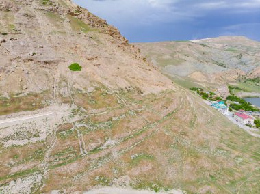 Elaz, Palu bölgesi, hava manzaralı.