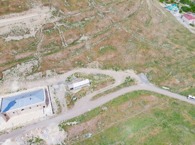 Elaz, Palu bölgesi, hava manzaralı.