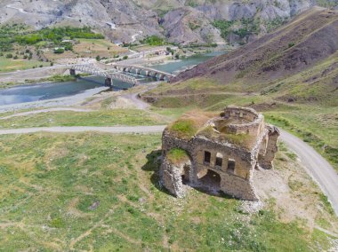 Elaz, Palu bölgesi, hava manzaralı.