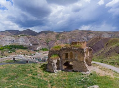 Elaz, Palu bölgesi, hava manzaralı.