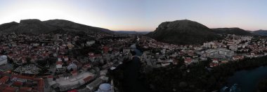 Bosna-Hersek 'in en güzel tarihi yerlerinin havadan görünüşü