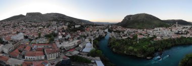 Bosna-Hersek 'in en güzel tarihi yerlerinin havadan görünüşü