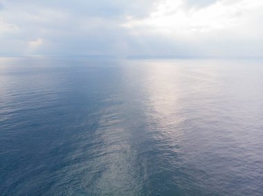 Sinop 'tan Nceburun deniz fenerinin hava görüntüsü