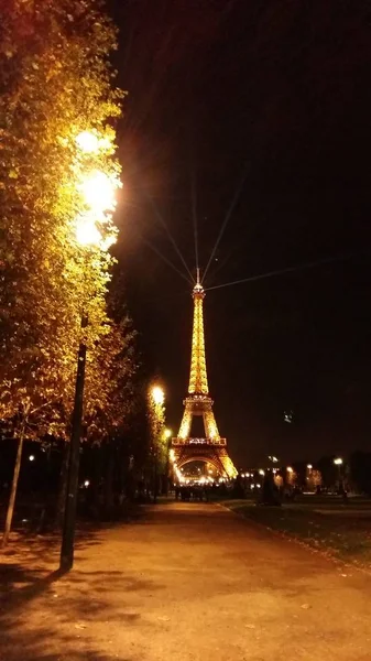 Paris City Holiday Thousands Lights — Stock Photo, Image