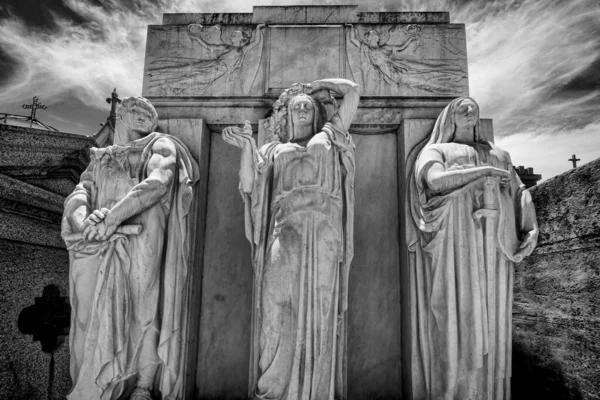 Old Abandoned Cemetery — Stock Photo, Image