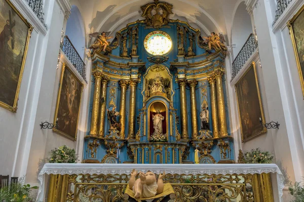 Lujoso Santuario Dentro Iglesia —  Fotos de Stock