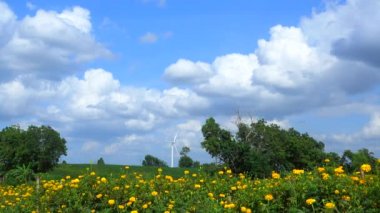 Rüzgar türbini gruptaki