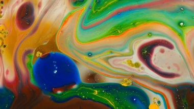 Petrol renkler su arka plan üzerinde