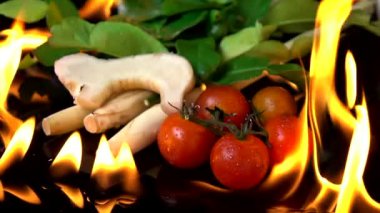 Tay ot Tom Yum çorbası baharatlı ızgara