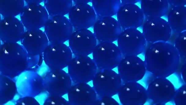 彩色氢凝胶在慢动作中的研究 — 图库视频影像