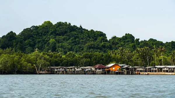 Moken Village Lao Ranong Province Thailand — Zdjęcie stockowe