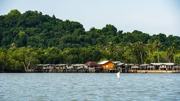 Moken Village Provincia Lao Ranong Tailandia — Foto de Stock