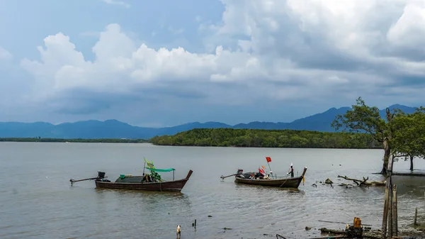 Fishing Boat Sea — Stock Photo, Image