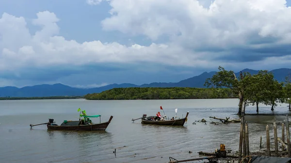 Fishing Boat Sea — Stock Photo, Image