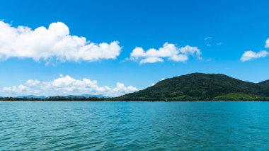 Tayland Güzel Andaman mavi deniz