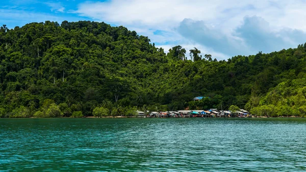 Moken Village Chang Island Ranong Province Tailandia —  Fotos de Stock