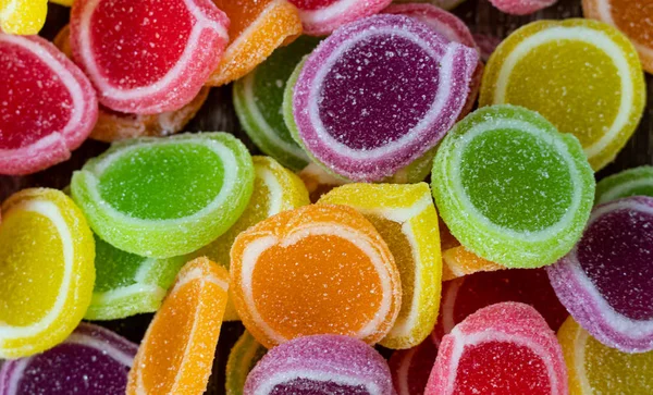 Beautiful Color Jelly Candy — Stock Photo, Image