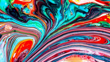 Akrilik renk soyut arka plan sanatı