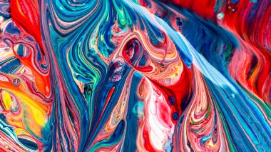 Akrilik renk soyut arka plan sanatı