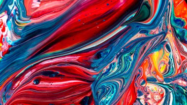 Akrilik renk soyut arka plan sanatı