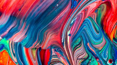 Akrilik renk soyut arka plan sanatı