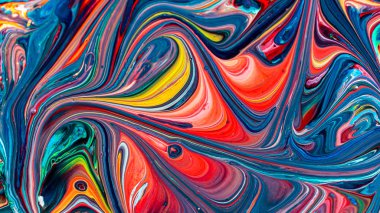 Akrilik renk soyut arka plan sanatı