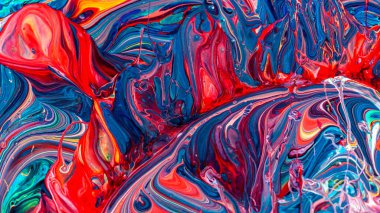 Akrilik renk soyut arka plan sanatı