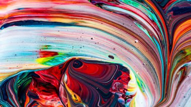 Akrilik renk soyut arka plan sanatı