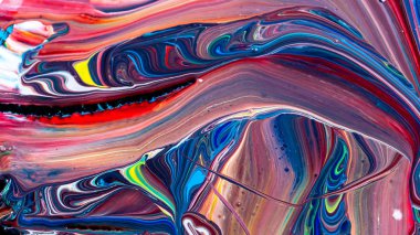 Akrilik renk soyut arka plan sanatı