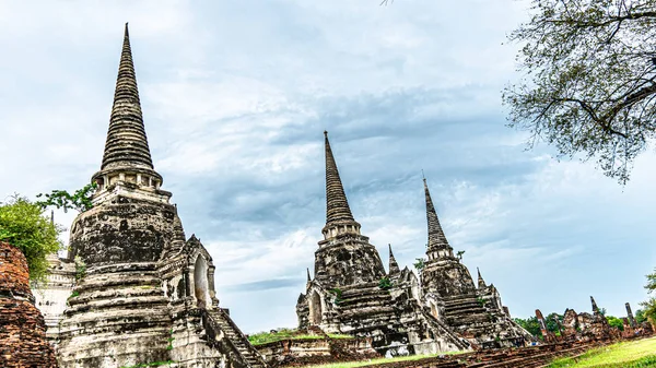 Oll Pagoda Ayutthaya Parque Histórico Tailandia —  Fotos de Stock