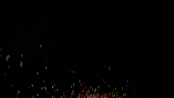 슬로우 추상적 배경에 다채로운 — 비디오