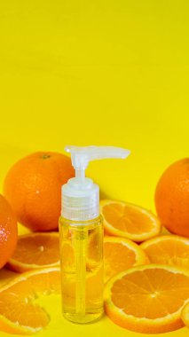 Orangr meyve cilt bakımı vücut losyonu yer 